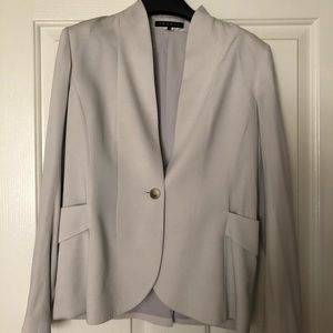 Theory blazer, light grey, size 2